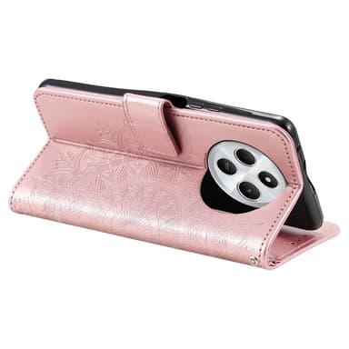 SKALO Xiaomi Redmi 14C Mandala Plånboksfodral - Roséguld
