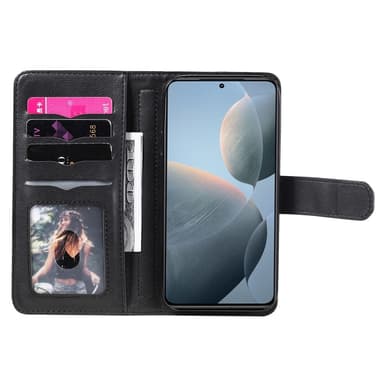 SKALO Xiaomi 14T Pro 10-FACK Plånboksfodral - Svart