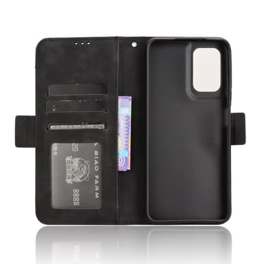 SKALO Motorola Moto G35 5G 6-FACK Plånboksfodral - Svart