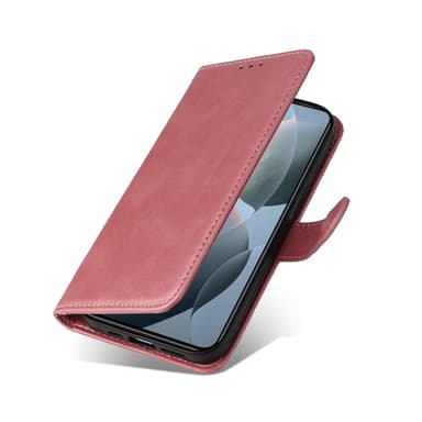 SKALO Xiaomi 14T PU-Läder Plånboksfodral - Rosa