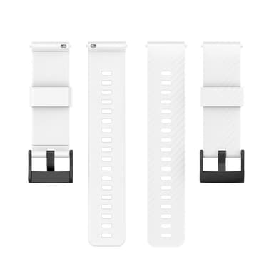 SKALO Silikonarmband till Mobvoi TicWatch Pro 5 - Vit