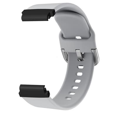 SKALO Silikonarmband Garmin Fenix 7S/7S Pro 42mm - Grå