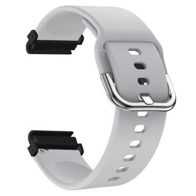 SKALO Silikonarmband Garmin Fenix 7S/7S Pro 42mm - Grå