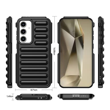 SKALO Samsung S24 FE Capsule Series Skal - Orange