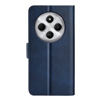SKALO Xiaomi Redmi 14C Premium Plånboksfodral - Blå