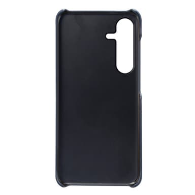 SKALO Samsung S24 FE PU Läder Skal med Korthållare/Plånbok - Blå