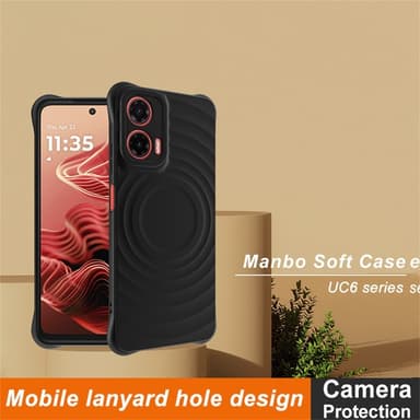 IMAK  Motorola Moto G35 5G UC-6 Series Skal - Svart