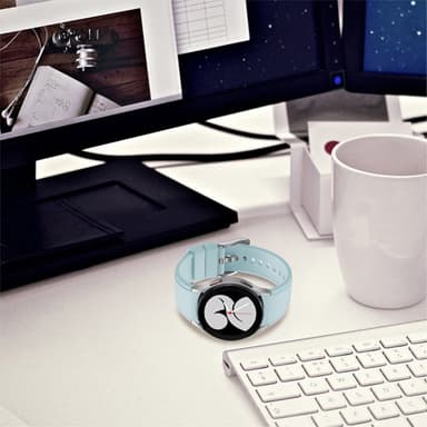 SKALO Silikonarmband Samsung Watch 6 40mm/44mm - Turkos