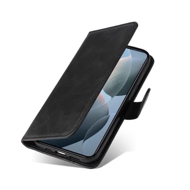 SKALO Xiaomi 14T PU-Läder Plånboksfodral - Svart