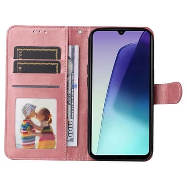 SKALO Xiaomi Redmi 14C PU-Läder Plånboksfodral - Rosa