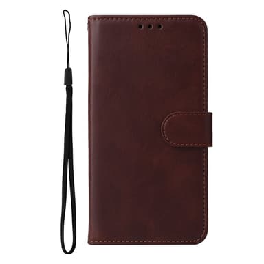 SKALO Xiaomi 14T Pro PU-Läder Plånboksfodral - Brun