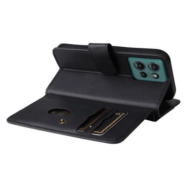 SKALO Motorola Edge 50 5G 10-FACK Plånboksfodral - Svart