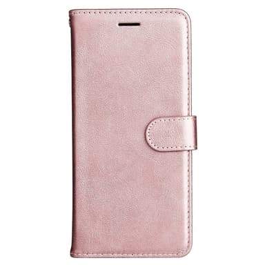 SKALO Motorola Edge 50 5G PU-Läder Plånboksfodral - Roséguld
