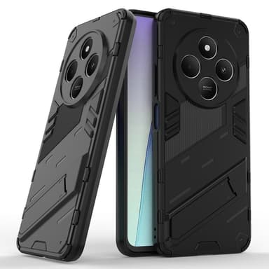 SKALO Xiaomi Redmi 14C Armor Hybrid Skal - Svart
