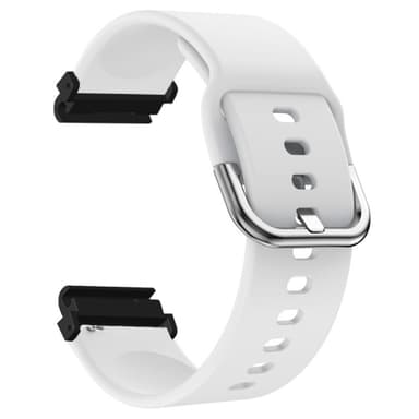 SKALO Silikonarmband Garmin Fenix 7S/7S Pro 42mm - Vit