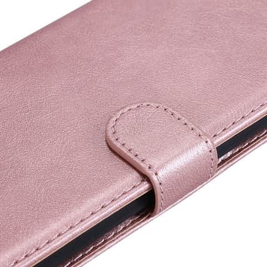 SKALO Motorola Edge 50 5G PU-Läder Plånboksfodral - Roséguld