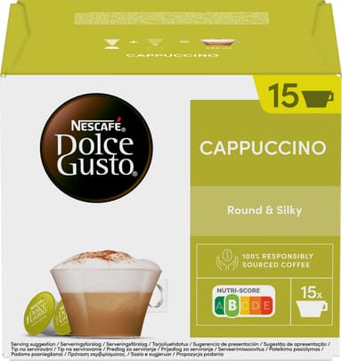NESCAFÉ Dolce Gusto Cappuccino kaffekapslar (30 st)
