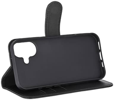 Kungsbacka iPhone 16 plånboksskal (svart)