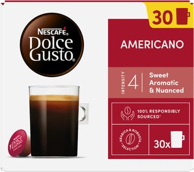 NESCAFÉ Dolce Gusto Americano kaffekapslar (30 st)