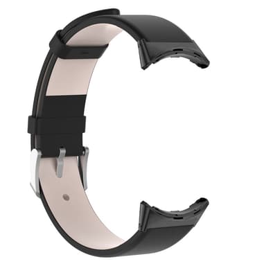 SKALO PU-Läder Armband Google Pixel Watch / Pixel Watch 2 - Svart