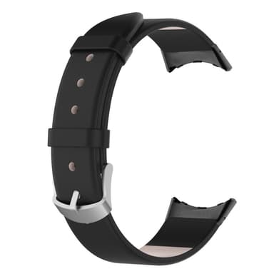 SKALO PU-Läder Armband Google Pixel Watch / Pixel Watch 2 - Svart