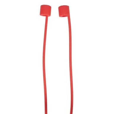 SKALO AirPods Anti-Tapp-snöre i silikon - Röd
