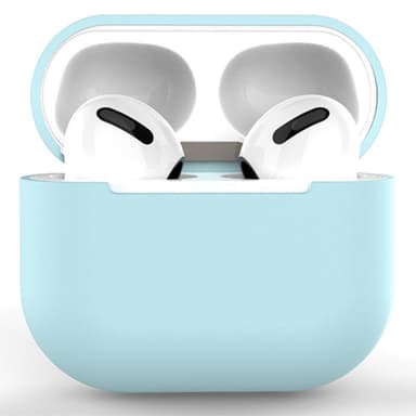 SKALO AirPods 3 Ultratunn Silikon Fodral - Turkos