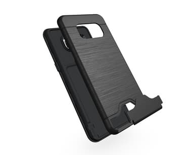 Samsung S8 | Armor skal | Korthållare - Turkos