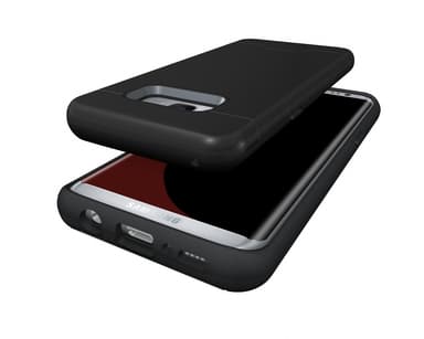 Samsung S8 | Armor skal | Korthållare - Turkos