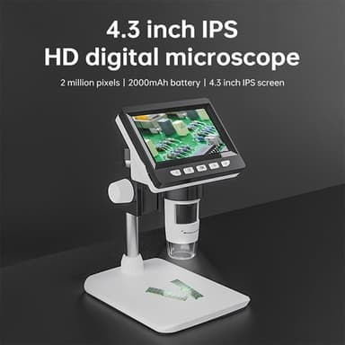 Digitalt mikroskop med LCD-skärm
