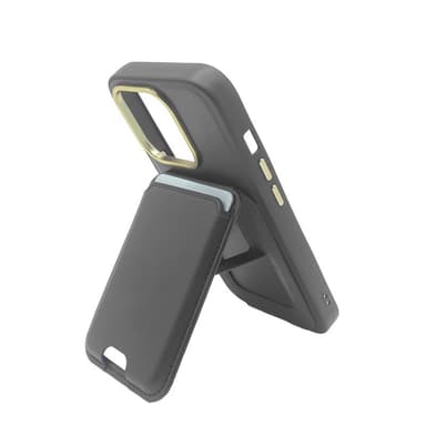 iPhone stativ korthållare skyddsfodral. Svart 16.8 x 8.3 x 2 cm iPhone