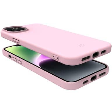 Planet Soft TPU-Cover GRS 100% återvunnen TPU iPhone 15 Rosa