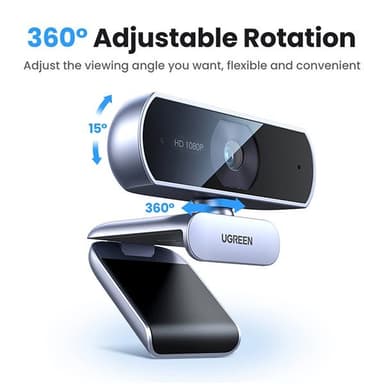 Ugreen Webbkamera USB HD 1080P