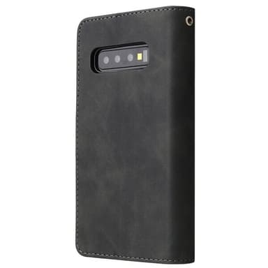 Horisontellt Flipfodral för Samsung Galaxy S10+ med kort & myntfack