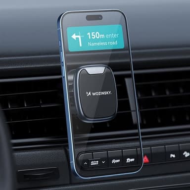 Magnetisk mobilhållare för fläktgallret