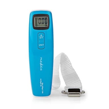 Nedis Digital bagagevÃ¥g, 50kg - BlÃ¥/Vit