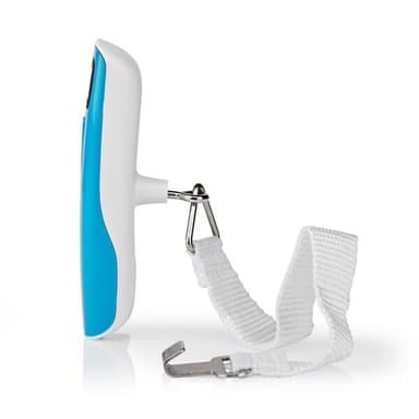 Nedis Digital bagagevÃ¥g, 50kg - BlÃ¥/Vit