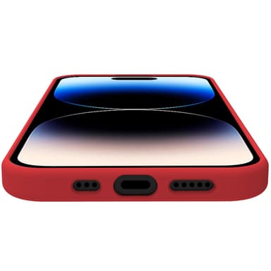 Cromo Soft rubber case iPhone 15 Pro Röd
