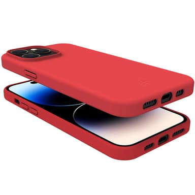 Cromo Soft rubber case iPhone 15 Pro Röd