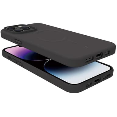 Cromomag Soft rubber case MagSafe iPhone 15 Pro Max Svart