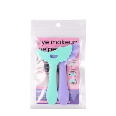 Multifunktionell silikon eyeliner-hjälpare Flerfärgad