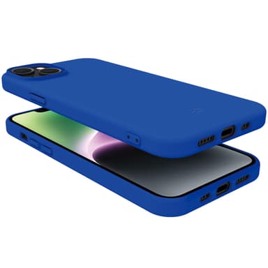 Cromo Soft rubber case iPhone 15 Blå