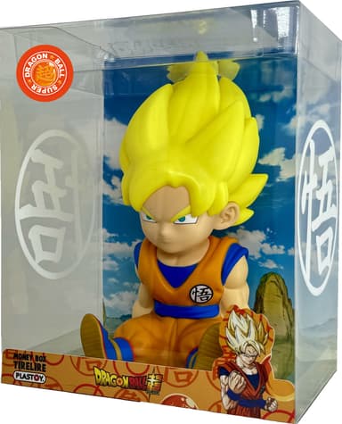 Plastoy Dragon Ball Super sparbössa (Goku Super Saiyan)