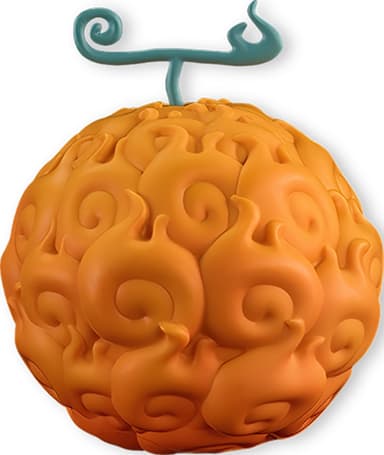 Plastoy One Piece sparbössa (Devil Fruit Flame-Flame)