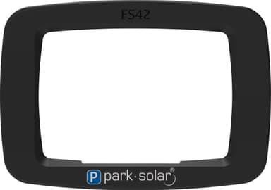 Park Solar Digital elektronisk parkeringsskiva FS42 (svart)