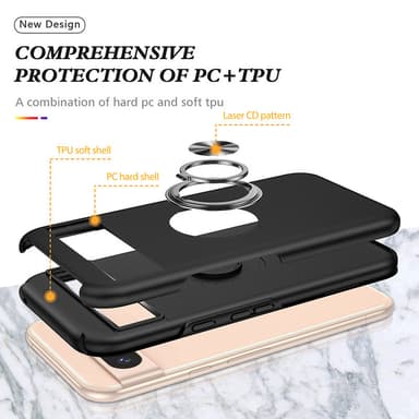 Google Pixel 8A Invisible God Ring Series telefonfodral