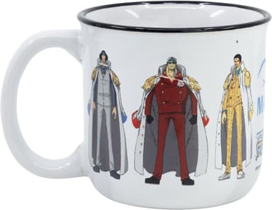 Stor One Piece mugg (Marine)