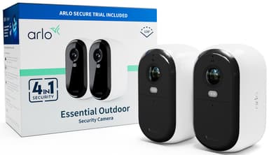 Arlo Essential FHD säkerhetskamera (2-pack)