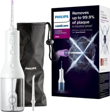 Philips 3000 Series Sonicare vattenflosser HX3826/31 (vit)