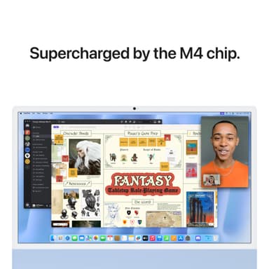 iMac 24" M4 10/10/512 (blå)